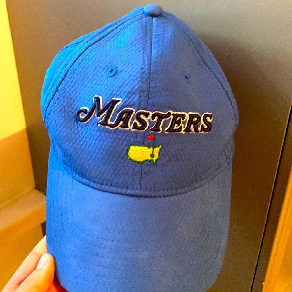 blue kids masters hat